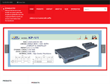 Tablet Screenshot of kpiindustry.com